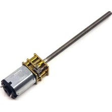 Mey İthalat Sanec N20 Pololu 6V 300 Rpm Mini Dc Motor Elektrikli Dişli Kutu Uzun Şaft