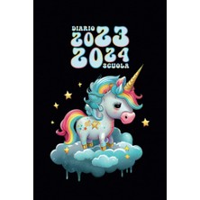 Mey İthalat Diario Scuola 2023 2024: Agenda Scolastica Giornaliera (Un Giorno Per Pagina) Per Studenti Delle Scuole Elementari, Medie E Superiori┃unicorno