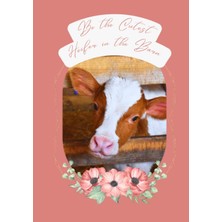 Mey İthalat Be The Cutest Heifer In The Barn Hardcover Sketchbook A Cute Cow Lovers Gift For Teen And Tweens Cow Notebook Gift Sketchbook Watercolor Sketchbook ... 250 Pages For Mixed Media Sketchbook For Kids