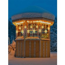 Gees Global 3m 12 Saçaklı 12 Kar Tanesi 8 Fonksiyonlu