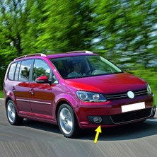 Mey İthalat Sağ Ön Sis Farı Kapağı Krom Çerçeveli 1T0853666T Vw Touran ile Uyumlu 2011-2015