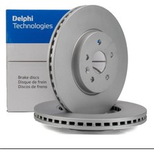 Mey İthalat Ford Focus 1 ile Uyumlu Ön Fren Diski 1998-2005 Delphi Takım 2 Adet 258MM