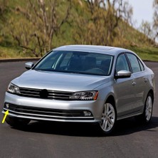 Mey İthalat Ön Tampon Sağ Sis Farı Çerçevesi 5C6853666E Vw Jetta ile Uyumlu 2015-2018