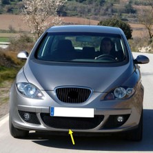 Mey İthalat Ön Tampon Alt Orta Izgara Petek 5P0853667A Seat Altea ile Uyumlu 2004-2008