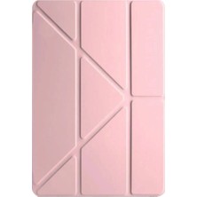 Gees Global Huawei Matepad Pro 12.2 2025 Kalemlikli Mars Tablet Kılıfı - Rose Gold