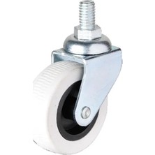 Gees Global 322 - 50X20 mm Gri Vidalı Teker 4 Adet