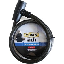 Gees Global Yuma YM-735 120 cm 20 mm Motorsiklet Kilidi