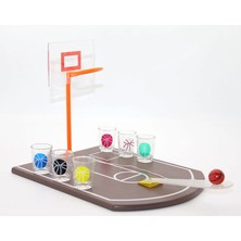 Gees Global Basket Tasarımlı Shot Bardak Oyunu ALK1082