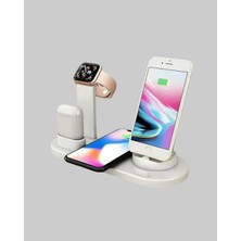 Semel Modern Tasarımlı Çok Fonksiyonlu Kablosuz Şarj Standı
