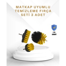 Artisan Cappadocia Mey Ithalat® Yüksek Devirde Etkili Temizlik Sağlayan Matkap Ucu Fırça Seti
