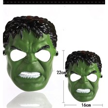 Uslucan Alışveriş Yeşil Renk Süper Kahraman Dev Adam Hulk Maskesi