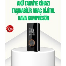 Artisan Cappadocia Mey Ithalat® Akü Takviye Cihazı Jump Starter ve Dijital Hava Kompresörü