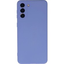 Aconcept Newface  Galaxy S21 Plus Kılıf Nano Içi Kadife Silikon - Lila