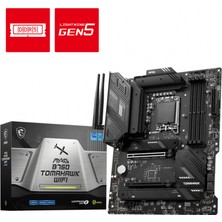 MSI Msı Mag B760 Tomahawk Wıfı Ddr5 7000OC Atx 1700P