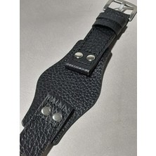 Prm Fossil CH2564.2565.2891 Saat Kordonu 22 mm El Yapımı Gerçek Deri