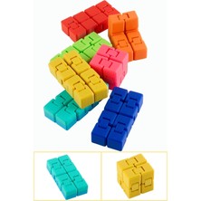 AyrStore Sonsuz Küp 3D Baskılı Fidget Infinty Aparatı