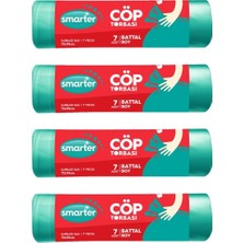 Valor Smarter 4 Lü Battal Boy Çöp Torbasi 72X95CM (Çöp Poşeti̇)