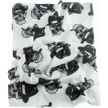 AyrStore Kuru Kafa Desenli Baff Boyunluk