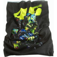 AyrStore Motorcu Bayrağı Desenli Baff Boyunluk