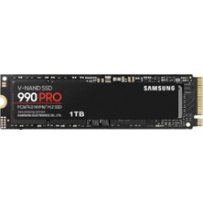1tb Samsung 990 Pro 7450/6900MB/S M.2 Nvme MZ-V9P1T0BW Resmi Distribütör Garantili