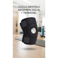 AyrStore Çapraz Bağ Destekli Diz Korsesi, Menisküs Ağrısı Için Termojel Hediyeli Dizlik