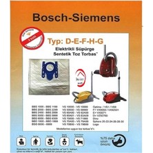Profilo PSU6A230 Elektrikli Süpürge 25 Ad Bez Kumaş Toz Torbası 4 L  Çarşı Ev Gereçleri