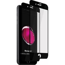 Canarino Apple iPhone Se 2020 Crystal Seramik Nano Ekran Koruyucu Siyah (2 Adet)