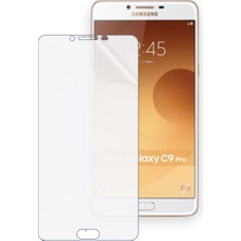 Schitec Samsung Galaxy C9 Pro Uyumlu Ön Yüzey Nano Şeffaf Hidrojel Ekran Koruyucu
