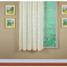 Today's Curtain Hopewell Premium Dantel Panel 160 Cm, Krem, 58 G x 63 U