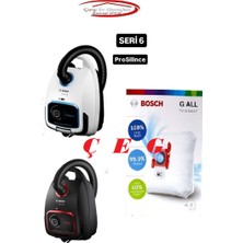 Bosch Serie 6 - Serie 4 Süpürgesi Toz Torbası 2 Kutu  Çarşı Ev Gereçleri