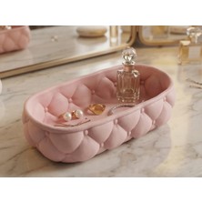 DU&ER Tufted Stil Düğmeli Düzenleyici Tepsi – Takı & Aksesuar Saklama