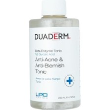 Duaderm Natural Beta Enzyme Akne ve Leke Karşıtı Tonik 200 ml