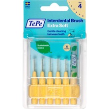 X-Soft 0.7 mm - Sarı Diş Arayüz Fırçası (1x 6 Adet)