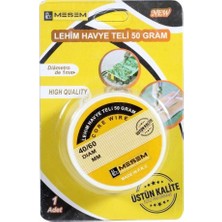 Owl Meşem Lehim Teli 1 mm 50 Gram