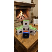 Bluetooth Hoparlör, Rgb LED Işıklı, Telefon Standlı, USB Flash Bellek ve Aux Destekli, Taşınabilir Speaker A Kalite 4 Ayrı Renk Seçenekli Şarjlı Bluetooth Speaker (Haki)