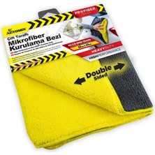 Automix Çift Taraflı Profesyonel Mikrofiber Bez 50X40 cm | Araç ve Ev Için Etkili Temizlik