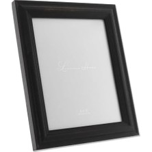 8X10 Yıpranmış Siyah Ahşap Resim Çerçevesi
