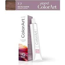 Profesyonel Tüp Saç Boyası 60 ml 7.7 Işıltılı Kahve