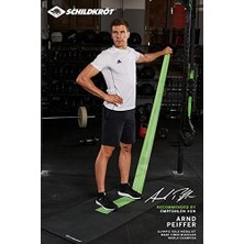 Schildkröt Fitnessbänder 2er Set, Latexfrei, Grün-Anthrazit, In 4-Farb Karton