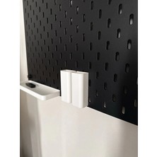 DU&ER 2'li Skadıs Uyumlu Kalem & Mini Alet Tutucu – Modüler Pano Düzenleyici 35×25×80 mm