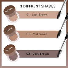 Brow Pomade 03 Dark Brown Kalıcı Kaş Pomadı