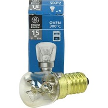 General Fırın Ampul Lambası 15 Watt E-14 Ince Duy 300 Derece 15W