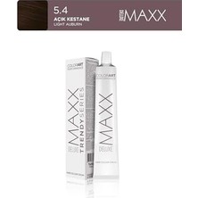 Tüp Saç Boyası 100 ml 5.4 Açık Kestane
