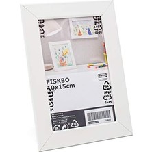 Resim,fotoğraf Çerçeve Beyaz 10CMX15CM,4 Lü Set