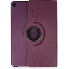 Bezos iPad Pro 13 (2024) Kılıf 360 Tablet Deri Kılıf - Mürdüm