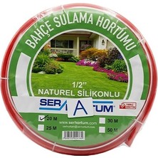 Bezos Kyk Seffaf Sılıkonlu 1/2 20MT Su Hortum