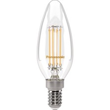 E14 Dim Edilebilir Filaman Lamba 4W 470LM 2700K Clear