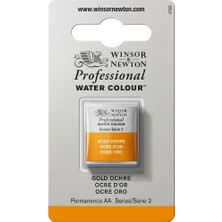 Winsor & Newton : Professional : Yarım Tablet Sulu Boya : Gold Ochre