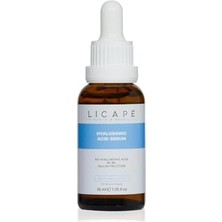 Licape Hyaluronik Asit, Pantenol B5 ve Peptit Serum – Nemlendirici, Aydınlatıcı ve Dolgunlaştırıcı Yüz Serumu – Cilt Elastikiyetini Artırıcı ve Ince Çizgi Karşıtı – 30 ml