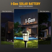I-Gen B154 2 Adet Aa 1100 Mah Şarjlı Kalem Pil 1.2V Ni-Mh Solar Aydınlatma Uyumlu